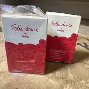 Folie Douce De Gres Perfume purse spray refill .25oz Vintage new in box