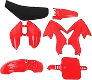 Plastic Mudguard Fenders Motorcycle Set Plastic Fairing Body Fenders Kit Accessory Fit for CRF50 4-Stroke Pit Bike Other Other