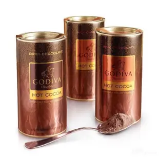 Godiva 黑可可粉 沖泡 熱飲 冷飲 黑巧克力粉 比利時 皇家御用 熱可可