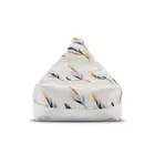 Bohemian Leaf Bean Bag Chair Cover - Stylish Lounge Decor