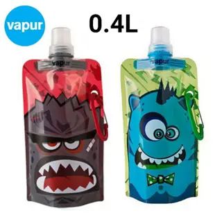 美國Vapur Quencher KID 兒童運動摺疊0.4L水袋