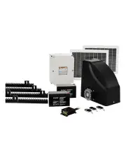 [LockMaster] Automatic Sliding Gate Opener Kit 20W Solar 4m 600kg