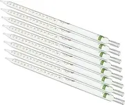 Healifty 20pcs Glass Pipette Night Light Chemical Test Tube Graduated Cylinder Bulb Pipette Spoon Screw Top Tube Droppers Beakers Pipette Dropper Test Tubes Screw Top Laboratory Dropper