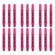 18pc Target Pro Grip Nylon Shaft Replacement Dart Accessory Intermediate Pink