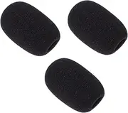 Abaodam 5pcs Microphone Sponge Cover Covers for Microphone Mic Covers Microphone Dust Covers Microphone Windscreen Covers Microphone Accessories Gooseneck Microphone Covers Mic Protectors