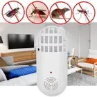 Ultrasonic Blue Light Mosquito Killer Light Mouse Cockroach Ant Repellant♪