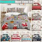 Christmas Ultra Soft Quilt Doona Cover Set Single Double Queen King Xmas Gifts
