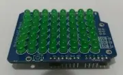 Fun Project - Arduino 6 x 8 Matrix LED Shield - Soldering Practice Kit - 1C10