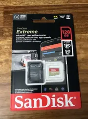 SanDisk Extreme MicroSDXC 128GB 190MB/s Memory Card