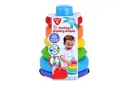 Play Rocking Stacking Shapes Perfect Durable Toy Early Learning Toys for Toddlers 6 Months Soft Building Stacker Birthday Gifts for Boys Girls