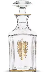 BACCARAT CRYSTAL HARCOURT EMPIRE WHISKEY DECANTER #2813872 BRAND NIB SAVE$ F/SH