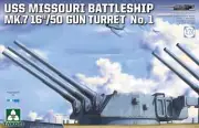 Takom 1:72 Scale USS Missouri Mk 7 16"/50 Gun Turret #1