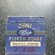 Vintage NOS Ford Steel Section Piston Rings V8-60 Standard 60 Hp Man Cave