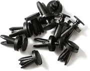 Alipis 10pcs Durable Push Retainer Clips for Automotive Trim Panel Fastening Heavy Duty Replacement Bumper Rivets Easy Installation for Cars and Vehicles