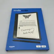 Amazon Kindle Scribe 16GB Wi-Fi 10.2'' e-Reader-With Basic Pen-BRAND NEW SEALED