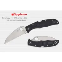 在飛比找蝦皮購物優惠-【angel 精品館 】SPYDERCO Endura 4黑