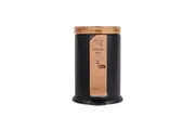 Eco Basics 3L Rubbish Bin Trash Garbage Can Waste Container Storage Round Black