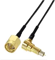 Xiaojiang Store 1.37 SMA Fit Fit Compatible Male to C2 MS156 MS-156 Male p/Lug Test Probe Adapter 1.37 Cable(0.3m)