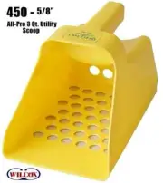 Wilcox: Sifting Scoop 5/8" Holes (450-5/8)