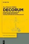 Decorum: Konzepte von Angemessenheit in der Theorie der Rhetorik von den Sophist
