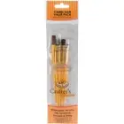 Royal Brush RCC212 Crafter's Choice Camel Brush Set-4/Pkg (3Pk)