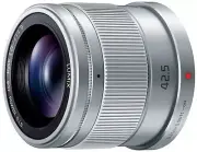 Panasonic LUMIX G 42.5mm/F1.7 ASPH./POWER H-HS043-S Silver Lens for MFT New