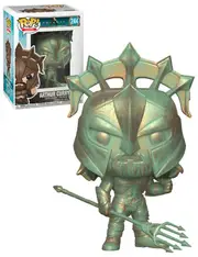 Funko POP! Heroes DC Aquaman (2018 Movie) #244 Arthur Curry (As Gladiator - Patina) - New, Mint Condition
