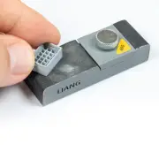 Wear-resistant Resin Metal Model Sandpaper Holder Glue-free Sanding Board Tool a