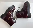 Dr Martens Vegan Jadon II Platform Boots, CAMBRIDGE BRUSH, Women’s Sz: 11, 46-13