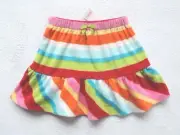 Gymboree Girl's Candy Striped Fleece Skirt