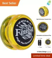 Pro Quality Fireball YoYo with Extra Strings: Perfect for Intermediate Players