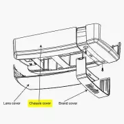 Genuine Merlin Chassis Cover Commander myQ (MT110MYQ)