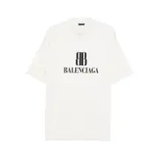 [Balenciaga] Balenciaga Nano BB Cotton T-Shirt S GREY