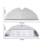 NEW Water Tank + Cleaning Mop For Roborock S5 S6 Max S50 S51 T6 Vacuum Cleaner