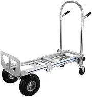 Trailer Hand Truck Hand Truck Folding Cart with Wheels Outdoor Wagon Dolly Shopping Cart Folding 3in1 Stair Climber Handcart Home Hand Truck