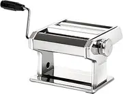Pasta Maker | Noodle Making Machine | Pasta Maker Machine, Pasta Press Machine, Manual Hand Press with 9 Adjustable Thickness Settings, Pasta Press Spaghetti Cutter for Home