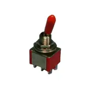 30-10012, Philmore DPDT ON-ON Mini Toggle Switch 5A@120V/28V DC