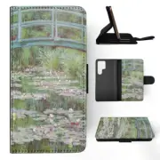 FLIP CASE FOR SAMSUNG GALAXY|CLAUDE MONET - THE JAPANESE FOOTBRIDGE ART