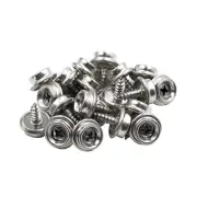 Yoohey 20 Sets Boat Canvas Snaps 3/8 Inch Snaps Fastener Screw Snaps Stainles...