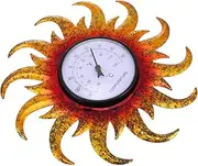 BCOATH Outdoor Thermometer Patio Temperature Sensor Thermometer Indoor Kid Room Decor Indoor Temperature Meter Wall Outdoor Sun Digital Humidity Gauge Childrens Room Decor Garden Iron