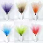 10PCS/55cm Fluffy Pampas Grass Home Decor Fake Plant Reed Home