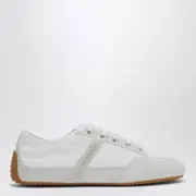 [Givenchy] White Silm sneakers in nylon and suede 41 IT White
