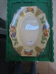 JOHN MADDOCK & SON-ENGLAND- CAIRO PATTERN-12" PLATTER