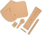 SEWOART 1 Set DIY Wallet Pattern Template Craft Purse Stencil Tools for Beginners Professionals Accurate Measurements for Easy Crafting Durable Design for Use