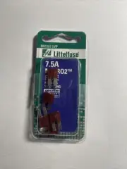 Littelfuse (MIC207.5VP) MICRO2 Brown 32V 7.5 Amp Blade Fuse, (Pack of 5)