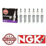 Genuine NGK Ruthenium HX Spark Plugs 6PCS for Land Rover/ Saab/ Subaru/ Volvo L6 (for: Saab)