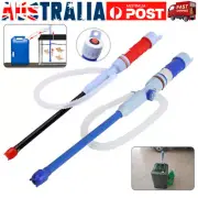 Electric Liquid Transfer Pump Fuel Gas Oil Water Siphon Pump Battery Operated AU