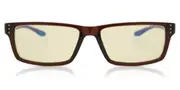 Gunnar RIOT RIO-00201 Men's Glasses Brown Size 57 - Private Health Rebate - Blue Light Block Available