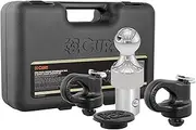 CURT 60639 Puck System Gooseneck Hitch Kit, Fits Select Chevy, Ford, GMC, Nissan Trucks, 38,000 lbs. GTW, 2-5/16-Inch Ball, Pucks Required