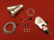 BadlanzHPE Electric Cutout Valve 3.0" 70mm SS SINGLE 5 YEAR WARRANTY!